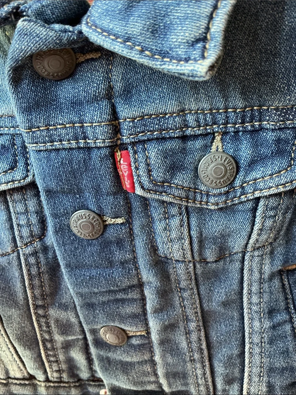 Levi's Kids Blue Denim Jacket 12 months NWOT.